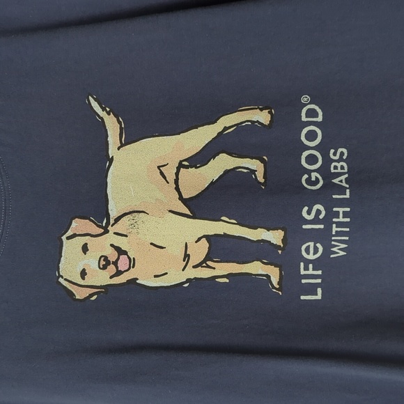 Life is Good With Labs Tee - Picture 2 of 5